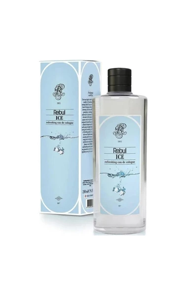 Rebul Ice 250 ml Kolonya Cam Şişe ürün görseli 1
