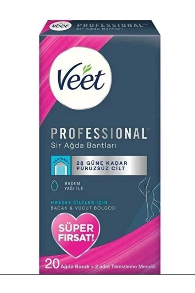 Veet Tuy Dokucu Pro Sır Agda Bandı Super Fırsat 20 Lı ürün görseli 1