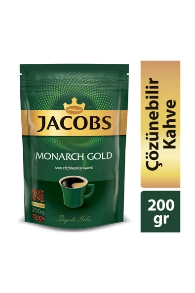 Jacobs Jacobs Monarch Gold 200 G ( Ekonomik Paket ) ürün görseli 1