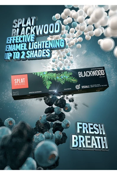 Splat Blackwood Diş Macunu 75 ml ürün görseli 1