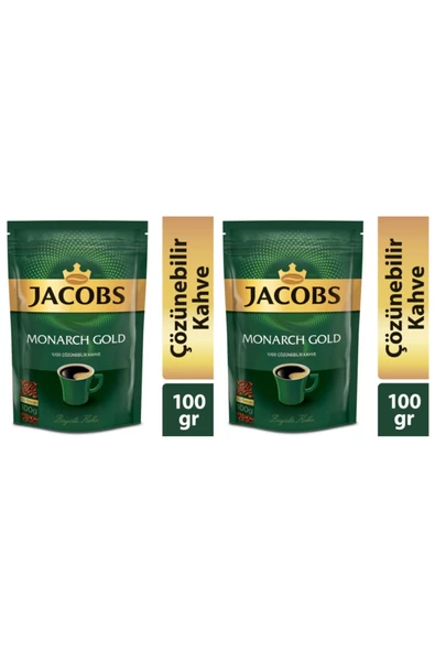 Jacobs Monarch Gold 100 Gr. + 100 Gr. ürün görseli 1