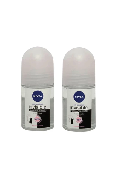 NIVEA Clear Deodorant Kadın Roll-on 25 Ml X 2 Adet ürün görseli 1