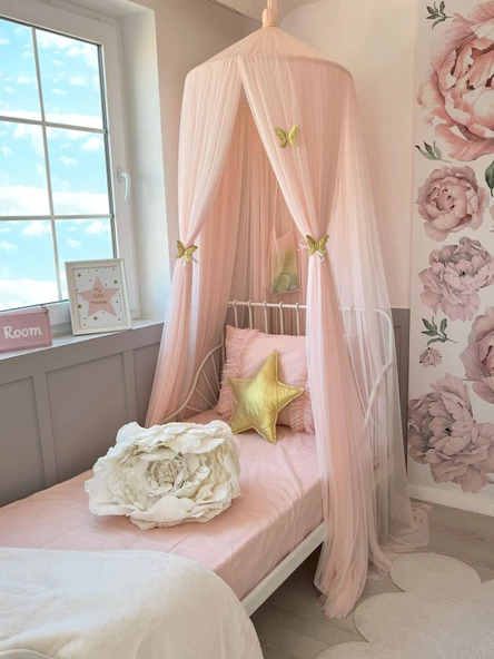 Pamuka Tül Cibinlik Plus Baby Pink ürün görseli 1