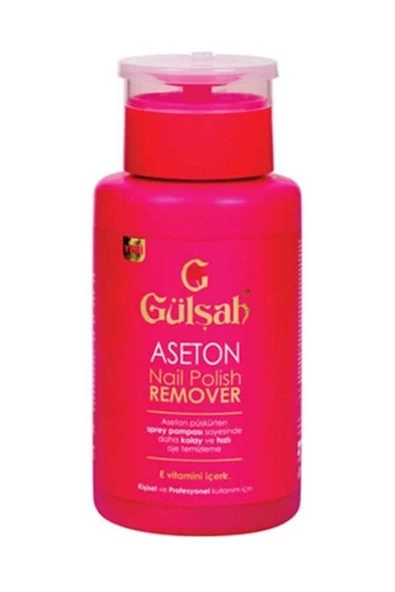 Gülşah E Vitaminli Pompalı Aseton 175 ml ürün görseli 1