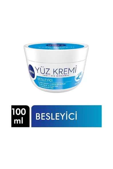 NIVEA Besleyici Yüz Kremi 100 ml ürün görseli 1