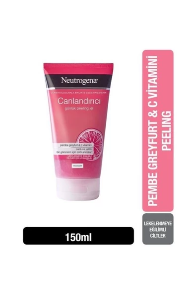 Neutrogena Canlandırıcı Pembe Greyfurt Günlük Peeling Jel 150 ml ürün görseli 1