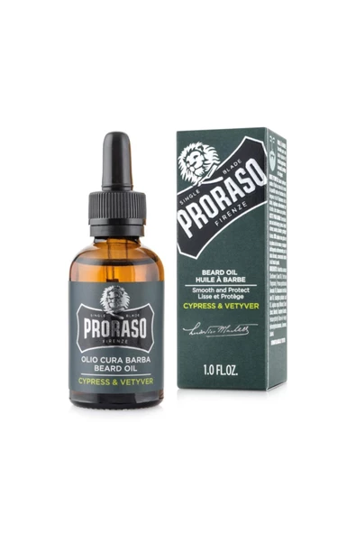 Proraso Sakal Bakım Yağı Cypress & vetyver 30 ml ürün görseli 1