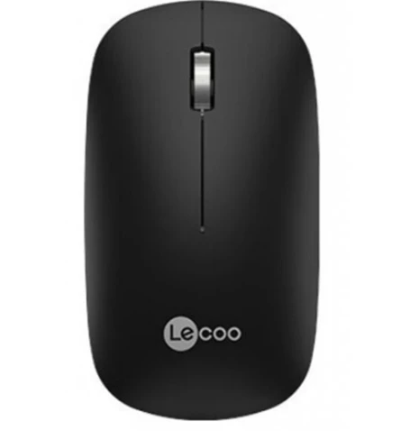 LENOVO LECOO WS214 SESSİZ SİYAH KABLOSUZ MOUSE ürün görseli 1