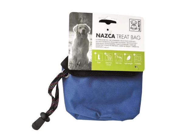 M-PETS NAZCA TAKILABİLİR ÖDÜL ÇANTASI MAVİ 500ML ürün görseli 1
