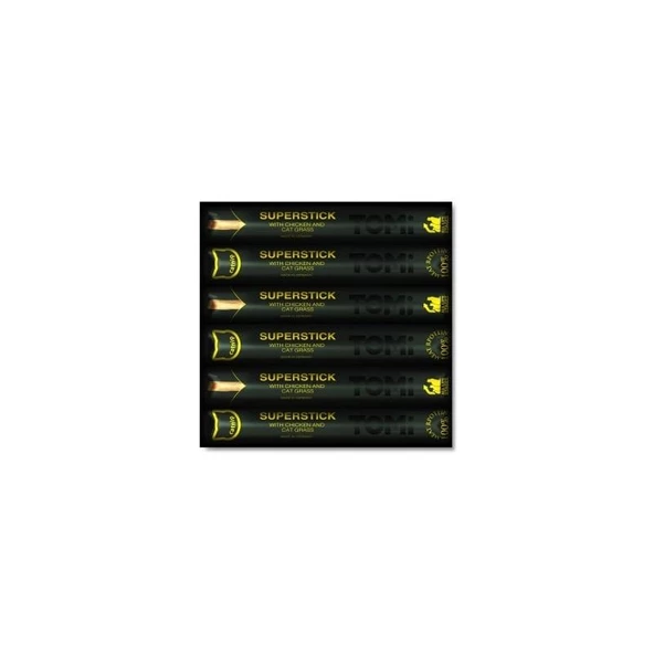 Tomi Kedi Stick Tavuk & Kedi Çimi 6lı 5x6gr 30gr ürün görseli 1