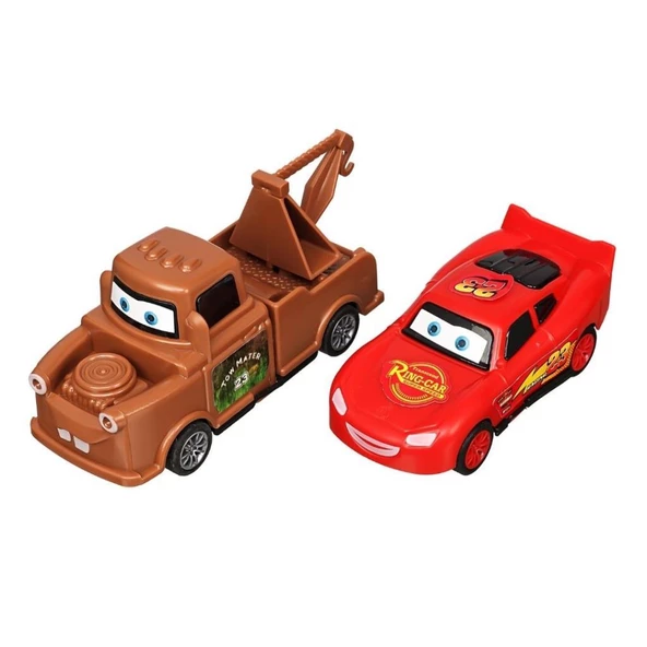 Çek Bırak Şimşek McQueen 9 Cm - BP-022 - Resim 2