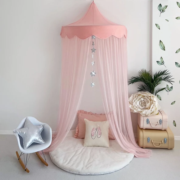 Pamuka Full Pembe 100 cm Duvar Tentesi ürün görseli 1