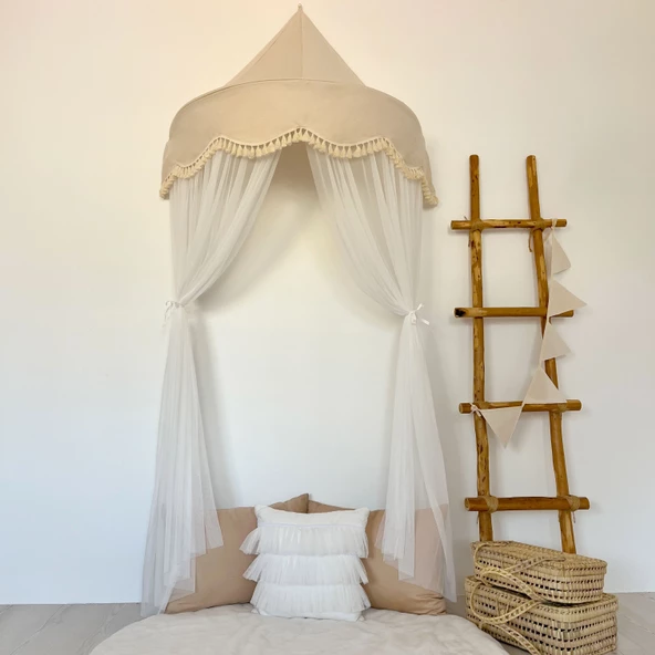 Pamuka Natural 100 Cm Duvar Tentesi ürün görseli 1