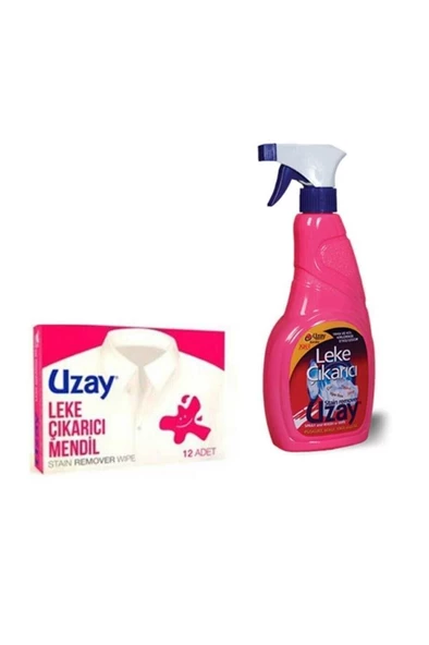 Uzay Leke Çıkarıcı Sprey 500 Ml + Leke Çıkartıcı Mendil 12'li Set ürün görseli 1
