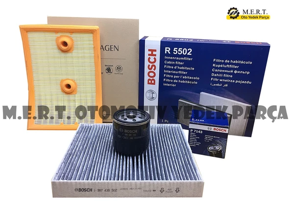 Seat Toledo 1.2 Tsı Ve 1.4 Tsı Filtre Bakım Seti 2015-2018 (538925114) ürün görseli 1