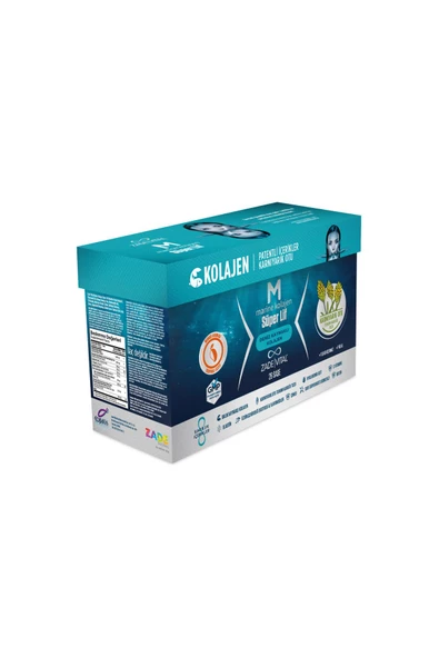 Zade Vital Marine Kolajen Süper Lif 28 Toz Saşe ürün görseli 1