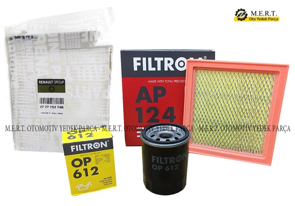 Nissan Micra 1.2 Filtre Bakım Seti (2003-2010) ürün görseli 1