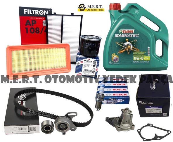 Getz 1.4 Komple Bakım Seti Triger Devirdaim Filtre Buji ürün görseli 1