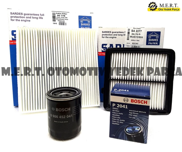 Honda Jazz 1.4 Filtre Bakım Seti (2009-2014) ürün görseli 1