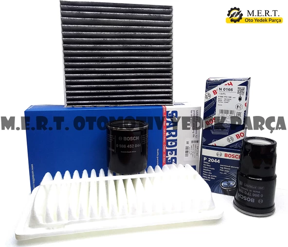 Toyota Corolla 1.4 D4D Filtre Bakım Seti (2005-2006) ürün görseli 1