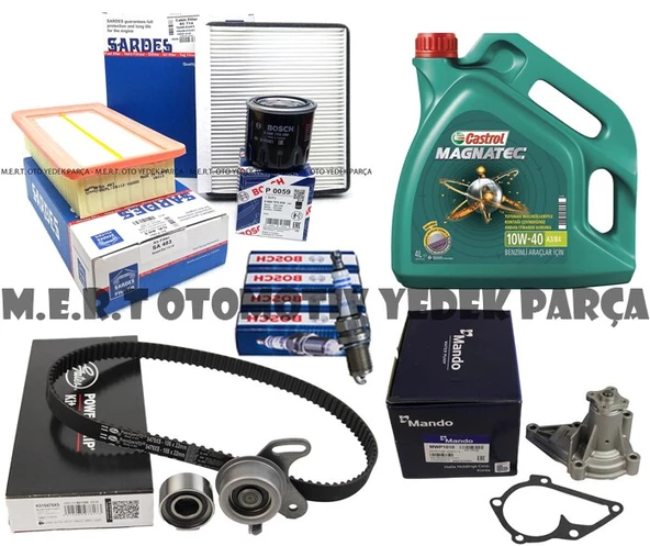 Hyundai Accent Era 1.4 1.6 Komple Bakım Seti Triger Filtre Buji ürün görseli 1