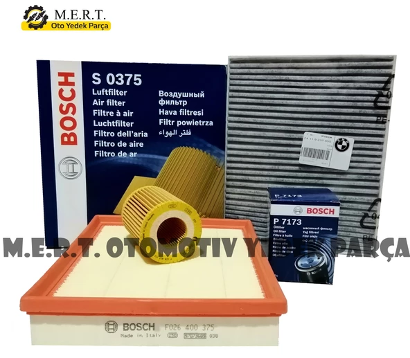 Bmw 3.20I Ed F30 Benzinli Filtre Bakım Seti (2012-2017) (485100474) ürün görseli 1