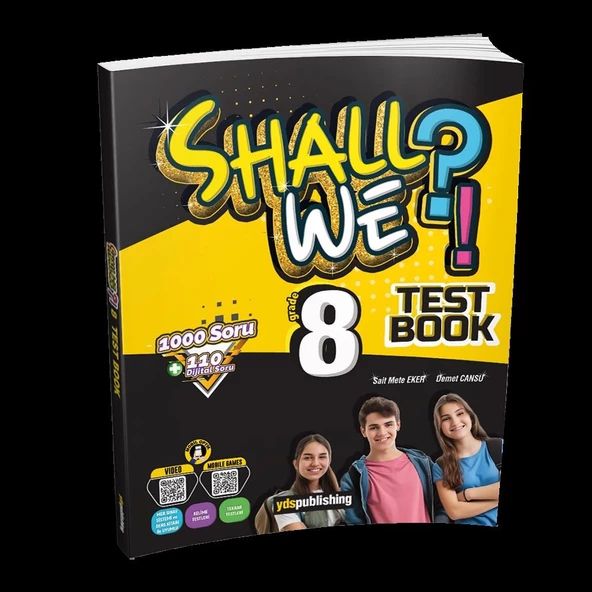 Yds Publishing 8. Sınıf Shall We Test Book LGS ürün görseli 1