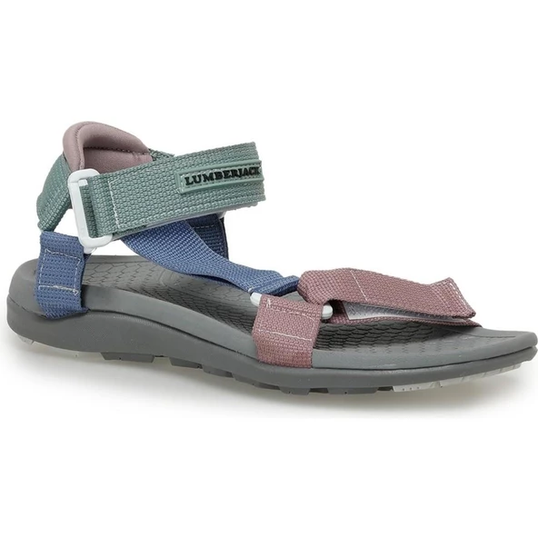 LUMBERJACK GLORY 3FX GRİ-LİLA COMFORT CASUAL ANATOMİK SPOR SANDALET ürün görseli 1
