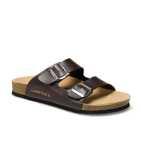 LUMBERJACK MENDY ((KAHVE)) COMFORT CASUAL ANATOMİK TOKALI TERLİK ürün görseli 1