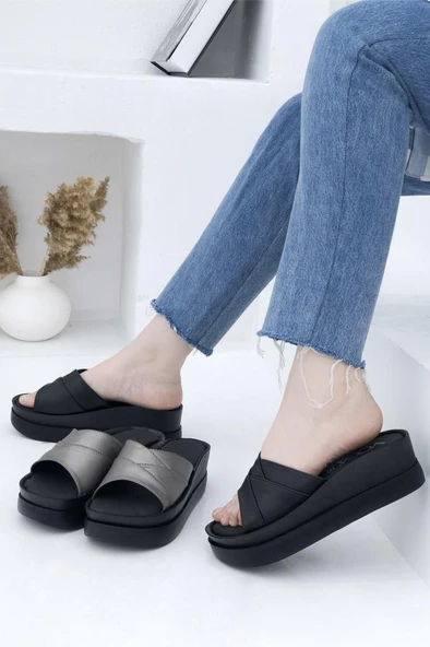VOGA 2589 COMFORT CASUAL DOLGU TABAN KADIN TERLİĞİ ürün görseli 1