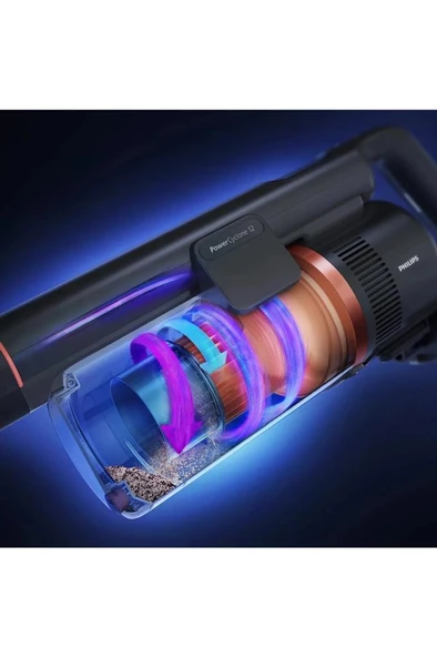 PHİLİPS XC-7055/01 ISLAK KURU DİKEY SÜPÜRGE - Resim 2