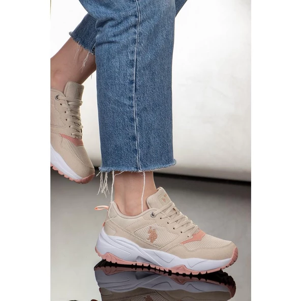 U.S.POLO ASSN SENSEI 3PR BEJ COMFORT CASUAL GÜNLÜK SPOR AYAKKABISI ürün görseli 1