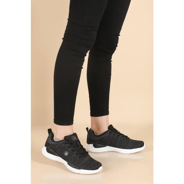 LUMBERJACK WOLKY 3PR SİYAH COMFORT CASUAL MEMORY FOAM TABAN ANATOMİK SPOR AYAKKABI ürün görseli 1