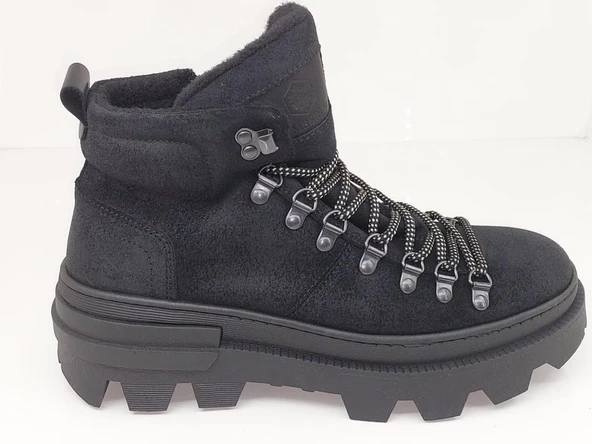 LUMBERJACK BRUNELLPO 3PR SİYAH SÜET DERİ COMFORT CASUAL TARZ ERKEK BOT ürün görseli 1
