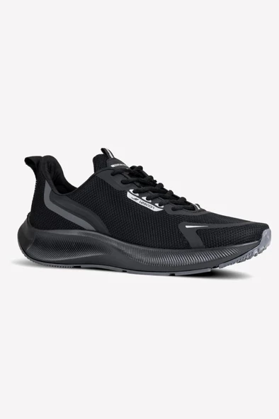 LESCON GYM RUNNER SİYAH COMFORT CASUAL ANATOMİK RAHAT KALIP SNEAKER ürün görseli 1