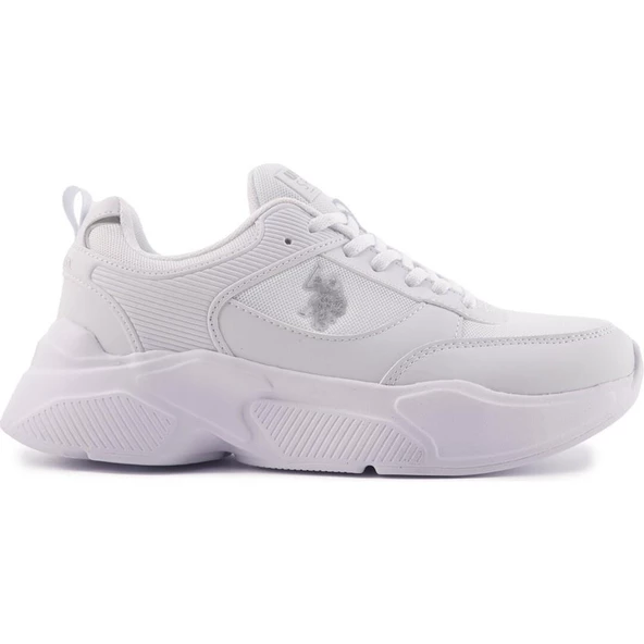 U.S.POLO ASSN VIOLET 3PR BEYAZ COMFORT CASUAL GÜNLÜK SPOR AYAKKABISI ürün görseli 1