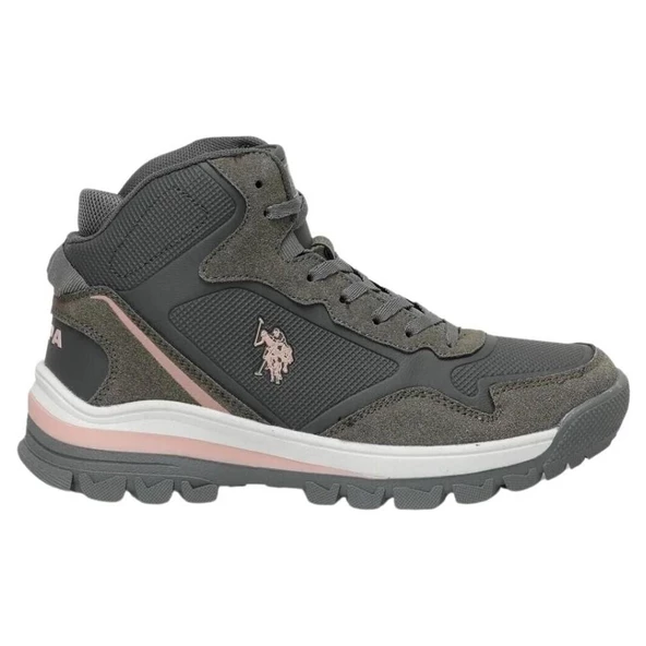 U.S.POLO ASSN SAGAN HI 3PR GRİ COMFORT CASUAL GÜNLÜK OUTDOOR BOT ürün görseli 1