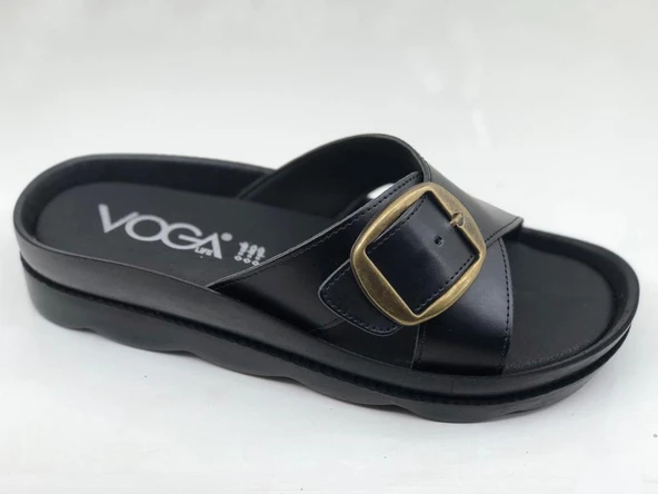 VOGA 1721 SİYAH COMFORT CASUAL ANATOMİK GÜNLÜK TERLİK ürün görseli 1
