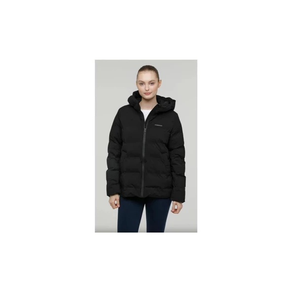 LUMBERJACK JENNY COAT 3PR KAPÜŞONLÜ REGULAR FİT BAYAN MONT - Resim 2