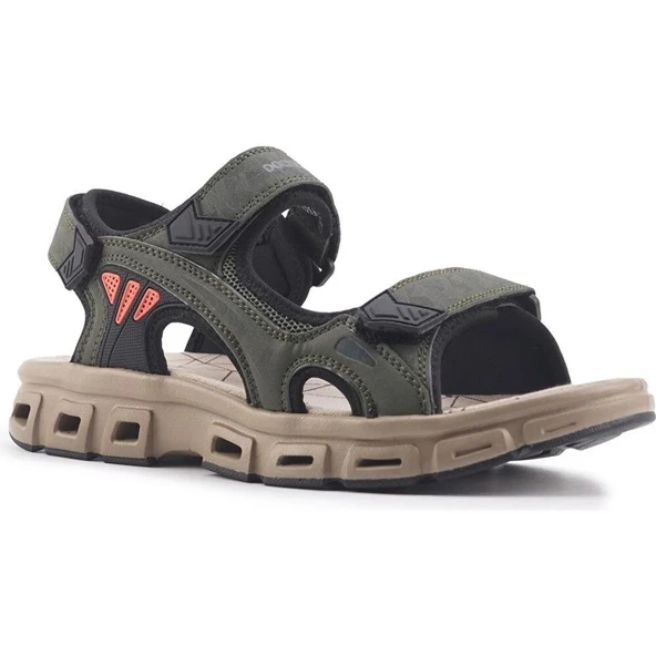 DOCKERS 236810 4FX HAKİ COMFORT CASUAL ANATOMİK ÇIRTLI SPOR SANDALET ürün görseli 1