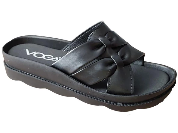 VOGA 171200 SİYAH CİLT COMFORT CASUAL ANATOMİK GÜNLÜK TERLİK ürün görseli 1
