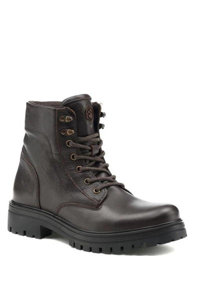 LUMBERJACK WAGNER 1PR HAKİKİ DERİ COMFORT CASUAL ANATOMİK FERMUARLI BAĞLI BOT ürün görseli 1