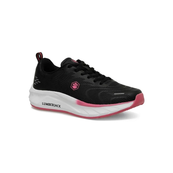 LUMBERJACK COLD 4FX SİYAH PEMBE COMFORT ANATOMİK SPOR AYAKKABISI ürün görseli 1