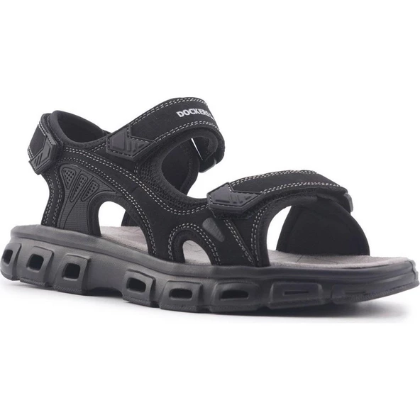 DOCKERS 236810 4FX SİYAH COMFORT CASUAL ANATOMİK ÇIRTLI SPOR SANDALET ürün görseli 1