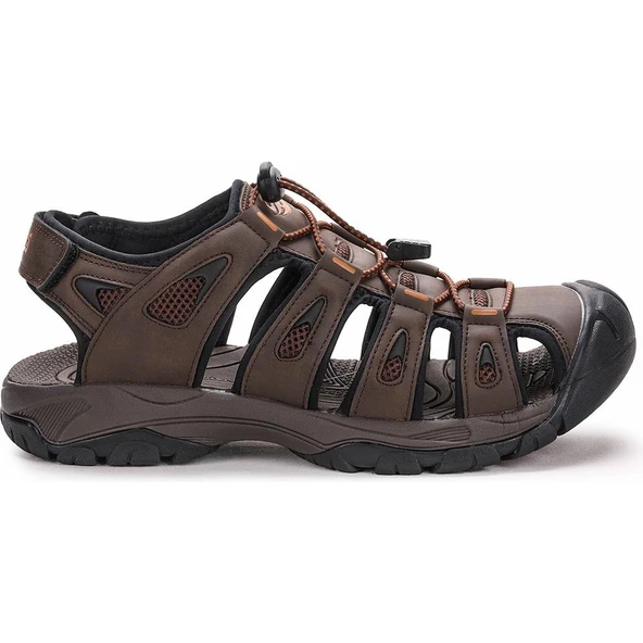 DOCKERS 234715 3FX KAHVE COMFORT CASUAL GÜNLÜK ANATOMİK SPOR SANDALET ürün görseli 1