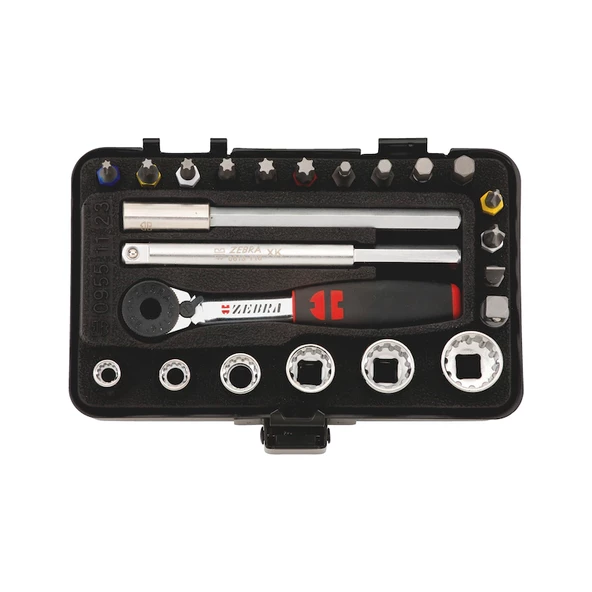 Würth 1/4 İnch Multi Lokma Seti Mini  23 Parça ürün görseli 1