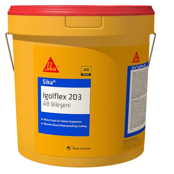 Sika®İgloflex-203 Bitüm Kauçuk Esaslı Su Yalıtım Malzemesi 32 Kg ürün görseli 1