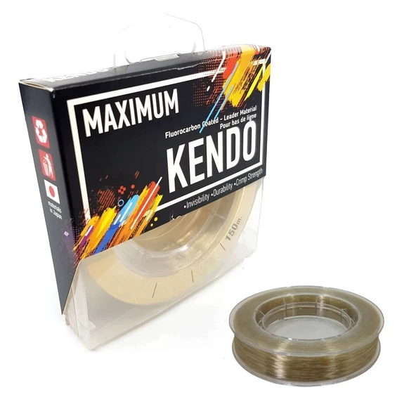 Kendo Maximum FC Coated 150mt 0.31mm Fluorocarbon Kaplama Misina ürün görseli 1