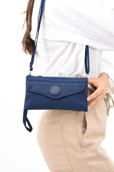Mini Çapraz Çanta Cüzdan El Çantası Fonksiyonel Kullanım Postacı Omuz Çantası  22 Cm Genişlik ürün görseli 1