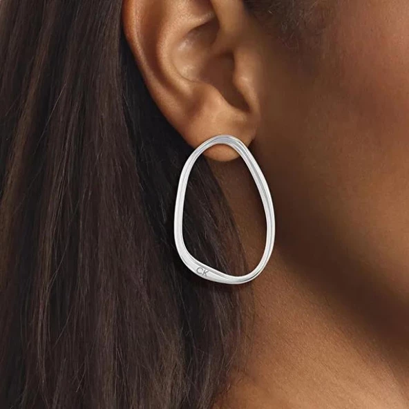 Calvin Klein CKJ35000450 Küpe - Resim 3